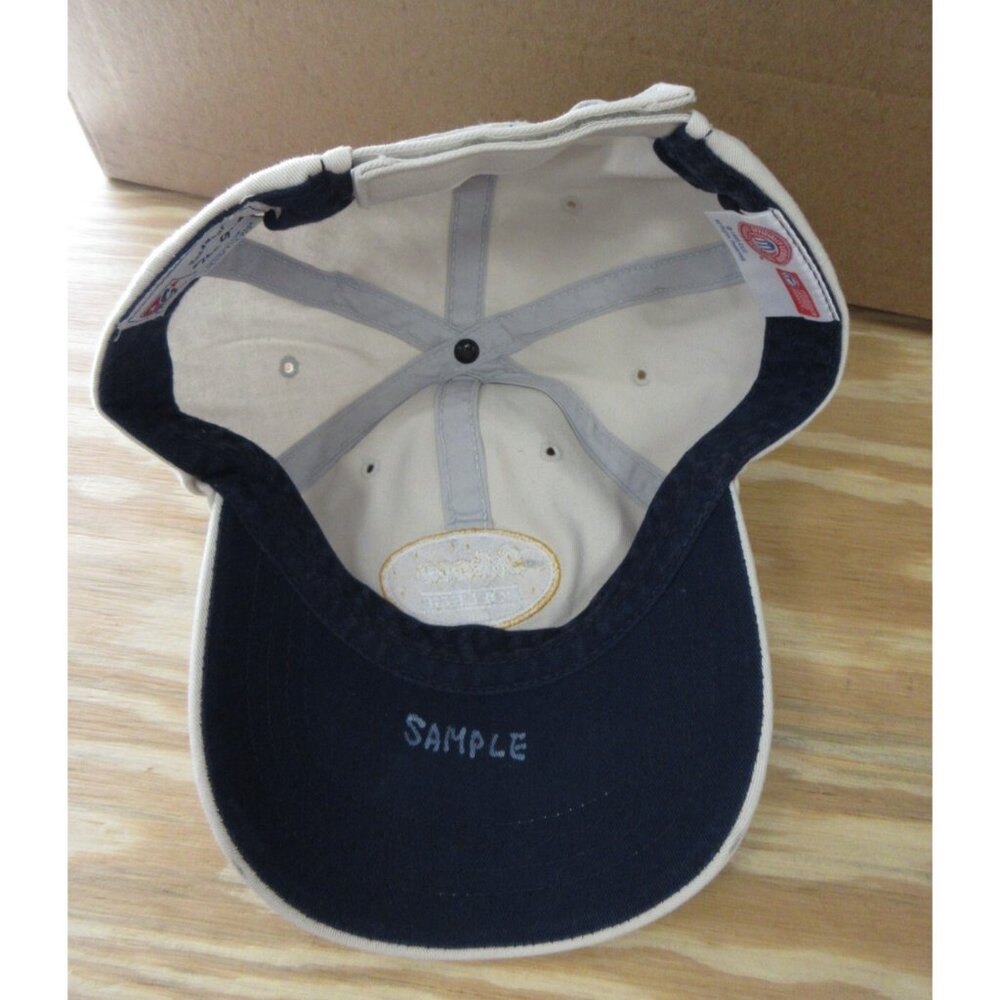 VINTAGE Ithaca College Bombers Hat Cap The Game Strap Back 90s 1995 - Picture 9 of 13
